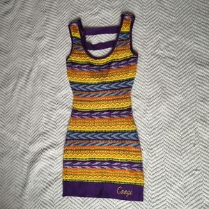 Coogi Multicolor Striped Women's Dress